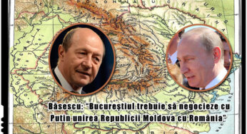 Traian Basescu: “Bucurestiul trebuie sa inceapa negocierile cu Putin pentru Unirea cu Republica Moldova”