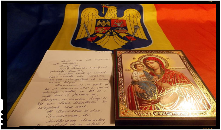Icoana și scrisoarea unei românce din București pentru copiii Harghitei și Covasnei