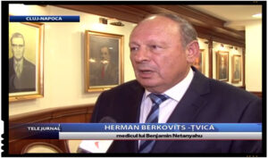 Dr. Tzvika Herman Bercovici, medicul personal al premierului israelian, Beniamin Netanyahu, Foto: TVR Cluj Napoca