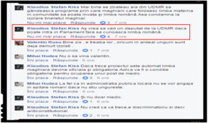 Un etnic maghiar: "As vrea sa vad daca un deputat UDMR ar putea intra in Parlament fara sa cunoasca limba romana", Foto: facebook.com