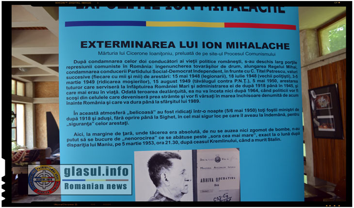 Expozitia itineranta dedicata martirului Ion Mihalache a poposit si la IASI