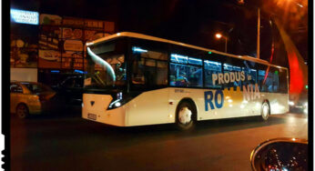 Prin Chișinău circula autobuze produse in România