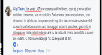 Se rupe lantul de iubire dintre cei care au votat USR-ul si Chichirăii de pe scena politica romaneasca?