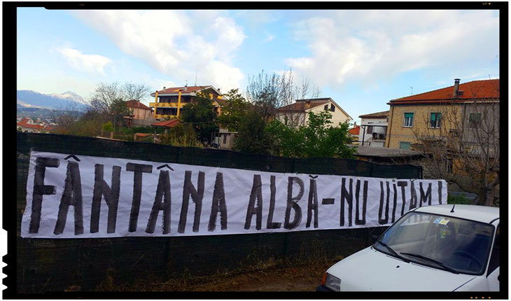 Masacrul de la Fântâna Albă comemorat in aprilie si de catre românii din Italia: "FÂNTÂNA ALBĂ - NU UITĂM!"