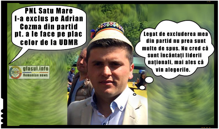 Potlogărie marca PNL: au exclus din partid un consilier județean la Satu Mare pentru a le face pe plac celor de la UDMR!, Foto: facebook.com/adrian.cozma.71