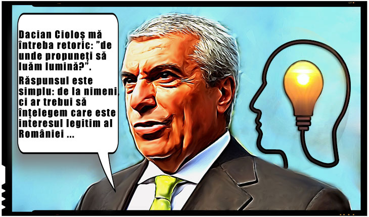 Dispută ideologică între Cioloș și Tăriceanu: "De unde propuneți să luăm lumină? De la nimeni, ci ar trebui să înțelegem care este interesul legitim al României!"