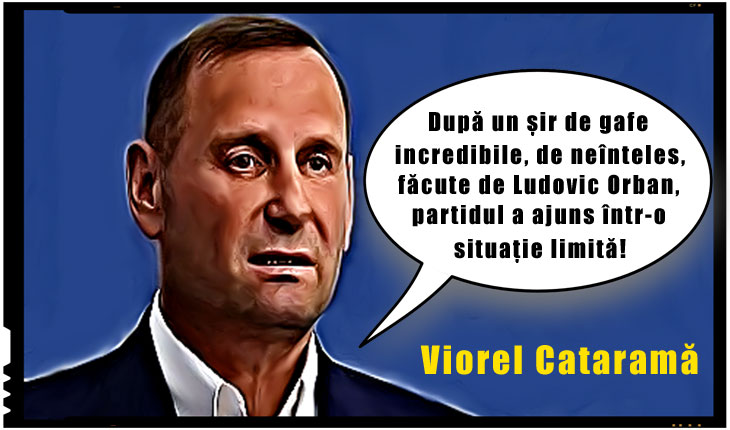Lupte intestine în PNL! Viorel Cataramă solicită demisia lui Orban: "După un șir de gafe incredibile, de neînteles, făcute de Ludovic Orban, partidul a ajuns într-o situație limită!"