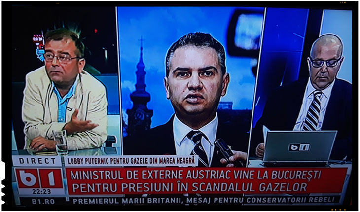 Ministrul de externe din Austria vine la București pentru a face presiuni în scandalul gazelor?, Foto: B1 TV