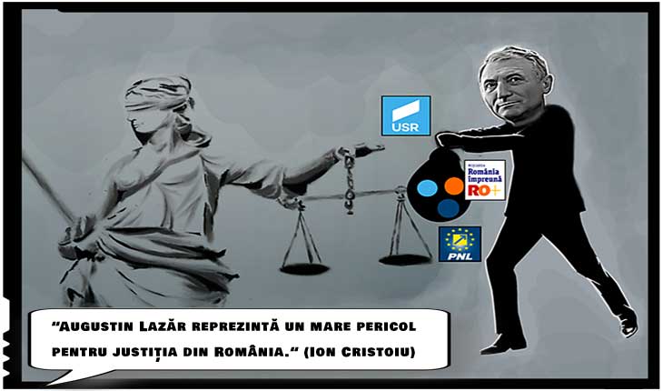 Ion Cristoiu: "Augustin Lazăr trebuie oprit neapărat, el reprezintă un mare pericol pentru justiția din România!"
