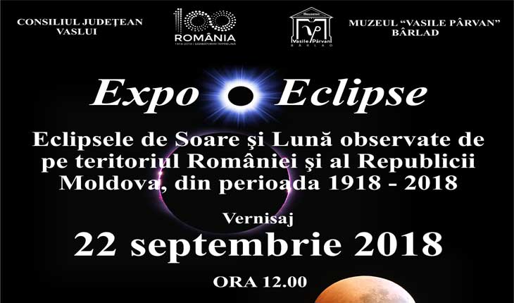 Vernisaj Foto-Expoziția Eclipsele de Soarele și Lună observate de pe teritoriul României și Republicii Moldova, din perioada 1918 - 2018