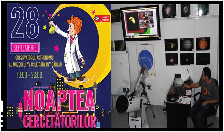 Noaptea Cercetătorilor Europeni la Bârlad