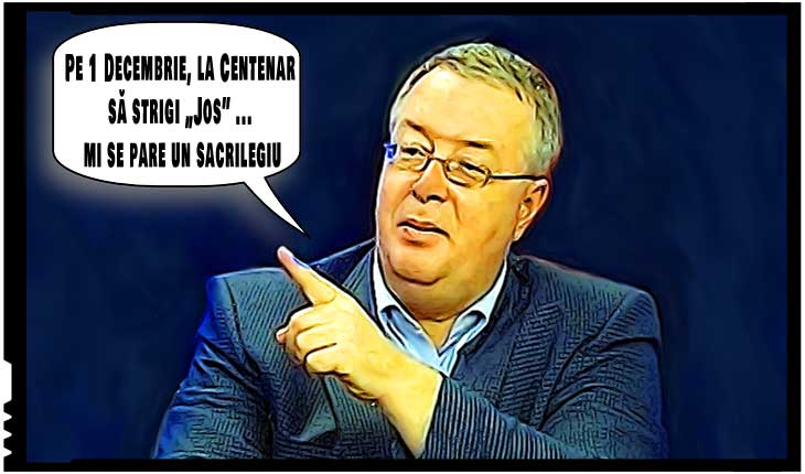 Bogdan Chirieac: "Mi se pare un sacrilegiu să strigi „Jos” pe 1 Decembrie, la Centenar. Nu mi se pare o inițiativă românească"