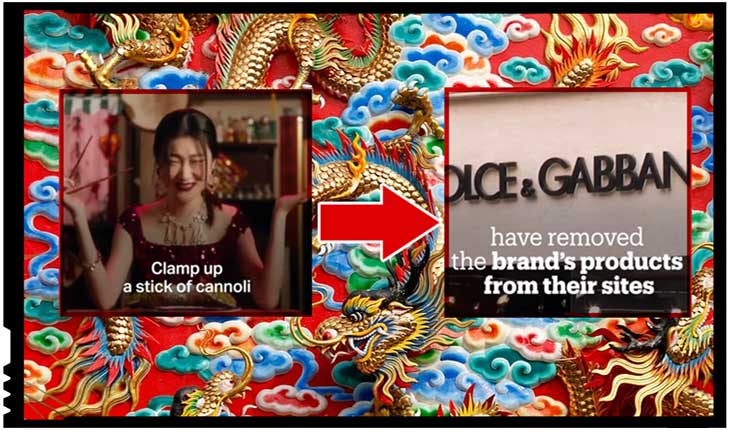 Cum reacționează China la ofensele împotriva culturii sale: produsele Dolce & Gabbana boicotate și eliminate de pe site-urile marilor retaileri, Foto: youtube