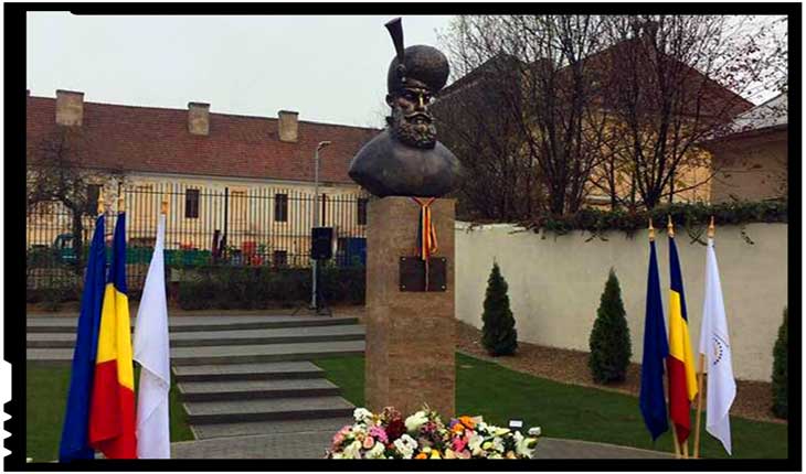 Sub pretextul că luptă împotriva PSD sau a corupției, sorosiștii atacă identitatea și etosul românesc: încăierare la inaugurarea bustului lui Mihai Viteazul la Sânmartin, Foto: facebook.com/mircea.cosma.73