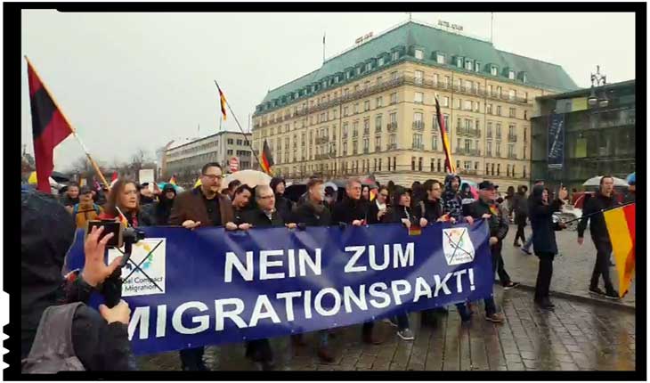 Revoltător! O petiție împotriva Pactului pentru Migrație a fost boicotată luni de zile în Parlamentul german, Foto: youtube