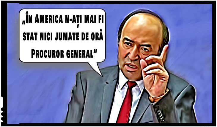 Tudorel Toader vrea o țară ca afară: „În America n-ați mai fi stat nici jumate de oră Procuror general”