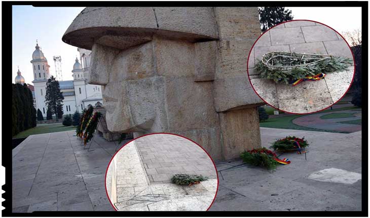 Monumentul din Carei, vandalizat de derbedei? Mostră de "autonomie specială"?