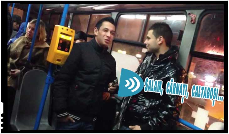 Melomanii maneliști de pe mijloacele de transport în comun, încătușați de polițisti, Foto: youtube
