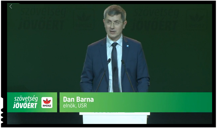 Dan Barna la Congresul UDMR, foto: facebook