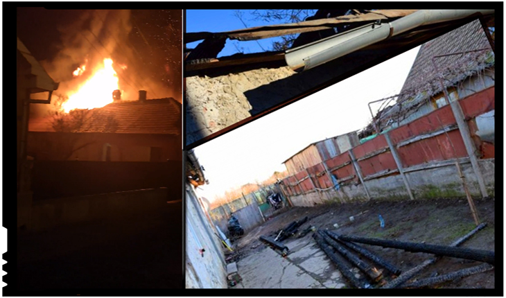Exemplu de solidaritate românească la Carei în urma unui incendiu în plină iarnă, Foto: Buletin de Carei