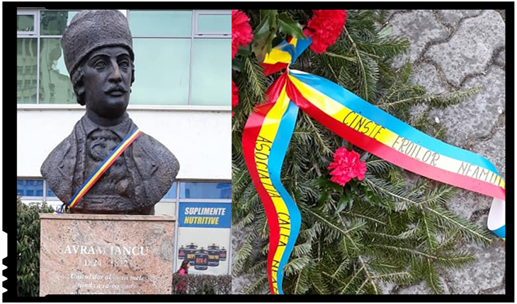 Și la Satu Mare a fost cinstită memoria lui Avram Iancu, Foto: facebook.com/CaleaNeamuluiSatuMare
