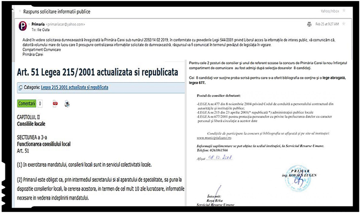 În Republica de la Carei, respectarea legii este facultativă, Foto: facebook.com/ciuta.ilie