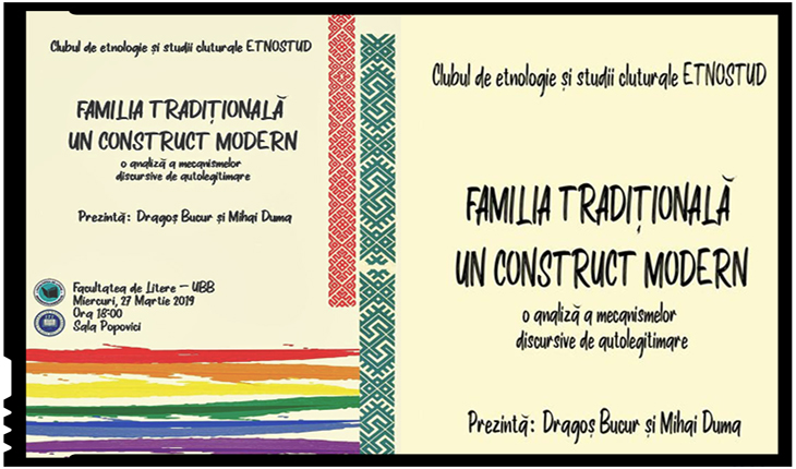 Un club de etnologie preocupat de "autolegitimarea" familiei tradiționale?, Foto: facebook.com/search/str/ETNOSTUD