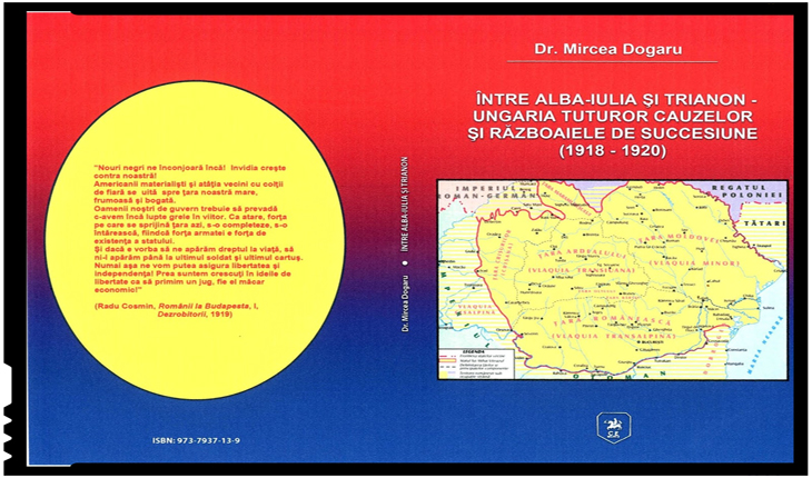Apariție editorială interesantă: “Între Alba Iulia și Trianon. Ungaria tuturor cauzelor și războaiele de succesiune (1918-1920)”, Foto: http://sindicatulcmd.blogspot.com/