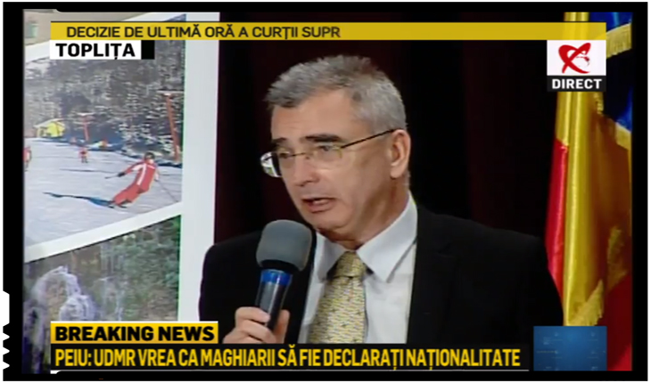Petrișor PEIU: "Orban folosește UDMR pentru a crea probleme României", Foto: Realitatea TV