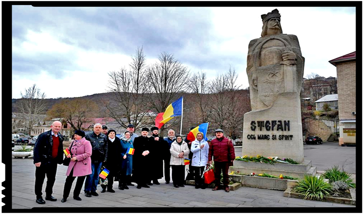 Unirea Basarabiei cu România, celebrată la Soroca, Foto: facebook.com/consiliuluniriisoroca