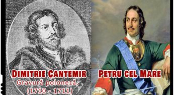 Pe 2 aprilie 1711 Dimitrie Cantemir încheia la Luțk un tratat de alianță cu Petru cel Mare