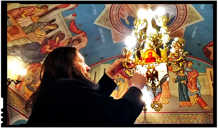 O minune contemporană: părintele Dan Damaschin, de la Biserica Maternității ”Cuza Vodă” din Iași, Foto: Facebook / Dan Damaschin
