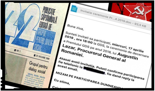 Daniel Dragomir: Țara asta nu se mai face bine? GDS va invită pe 17 aprilie să-l onorați pe Augustin Lazăr, Foto: facebook / Daniel Dragomir