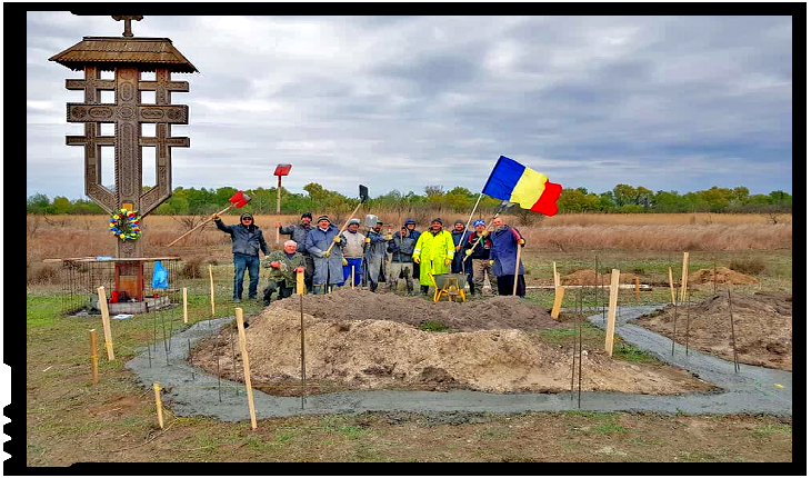 Tabără de lucru și educație românească la Periprava, Foto: facebook.com/jnepiisfantuluigheorghe