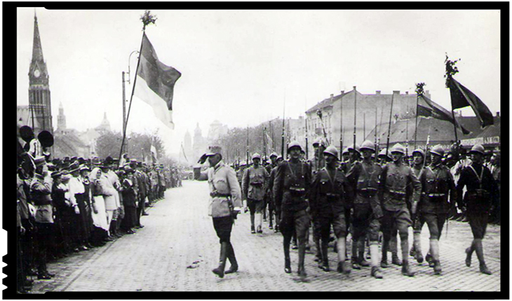 La 17 mai 1919 arădenii întâmpinau Armata Română eliberatoare