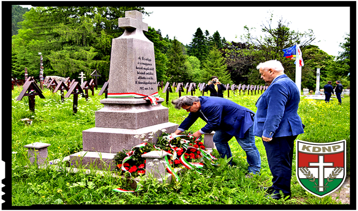 Valea Uzului, un cimitir confiscat și maghiarizat: doar oaspeții din guvernul Ungariei pot vizita cimitirul în afara "programului", Foto: facebook.com/pg/kdnphu/
