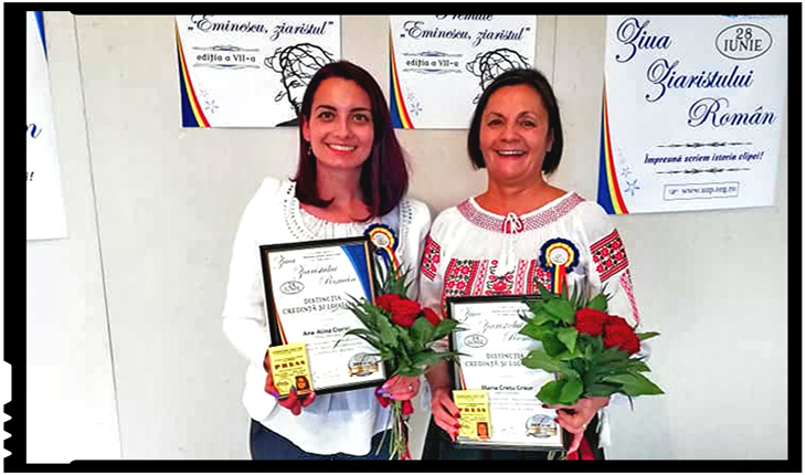 Româncele care mențin o oază de românism jurnalistic în Covasna, premiate pentru activitatea, pasiunea și loialitatea față de profesie, Foto: facebook.com/mesageruldecovasna