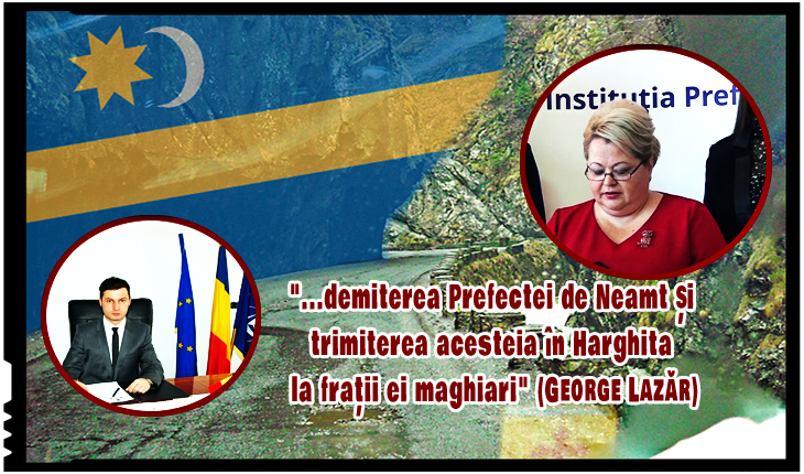 Scandal la Neamț între fostul și actuala prefectă: "Demiterea prefectei de Neamț și trimiterea acesteia în Harghita la frații ei maghiari"