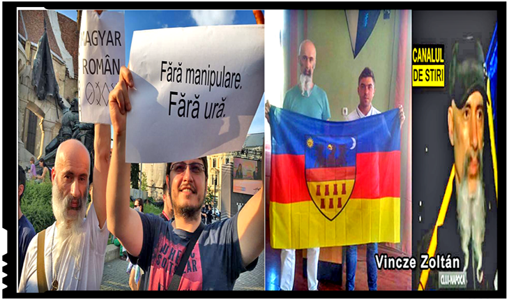 Manipulare cât casa la Cluj: secesioniștii au behăit pe străzi împotriva ... șovinismului!?, Foto: facebook.com/bogdan.iasinovschi