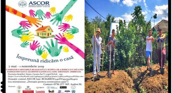 Tinerii de la ASCOR Iași construiesc o casă pentru 2 copii rămași fără sprijin