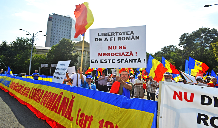 Libertatea de a fi român NU se negociază! Ea este sfântă!