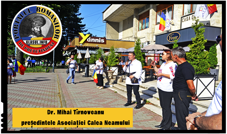 Marș de protest la Piatra Neamț pentru Cheile Bicazului: s-a cântat "Treceți batalioane române Carpații"