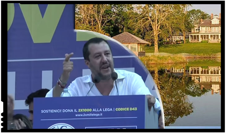 Matteo Salvini îi propune lui Richard Gere să-i găzduiască "în vilele sale" pe migranți