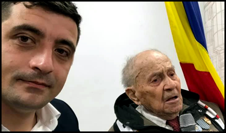 Membri și simpatizanți ai Alianței pentru Unirea Românilor au fost la Râmnicu Vâlcea pentru a repara jignirea adusă veteranilor de război de către politicienii locali