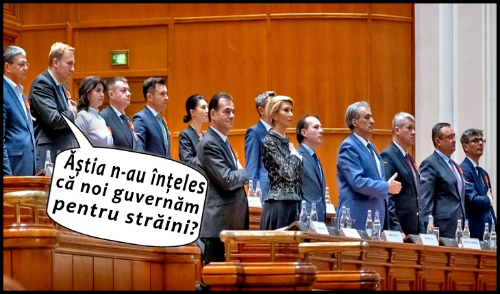PNȚCD acuză: PNL vinde în această noapte o bucată din România! Suntem în mijlocul unei noi lovituri de stat!, Foto original: gov.ro