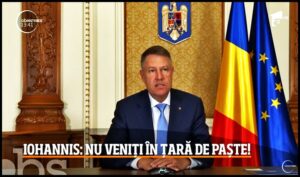 Deși diaspora l-a făcut președinte, Iohannis le cere românilor să nu vină acasă de Paște, Foto: captură TV Antena 1