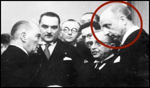 Înțelegerea Balcanică - sumitul de la Ankara, martie 1938; Foto: Kemal Atatürk, Milan Stojadinović, Ioannis Metaxas, Nicolae Petrescu-Comnen