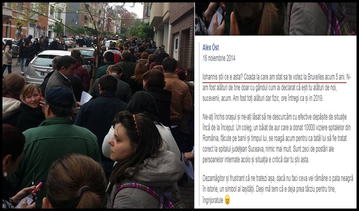 Votant de-al lui Iohannis: "Dacă nu faci ceva vei rămâne o pată neagră în istorie, un simbol al lașității", Foto: captură Facebook / Alex Öst