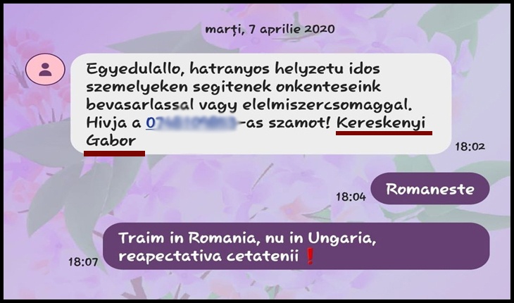 Deși sunt majoritari la Satu Mare, românii primesc mesaje exclusiv în limba maghiară din partea primarului!, Foto: facebook.com/AncuAnculina