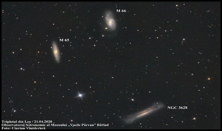Ilustru astronom român, Ciprian Vîntdevară, a fotografiat în premieră galaxii aflate la o distanță de 35 de milioane ani lumină, Foto: Ciprian Vîntdevară